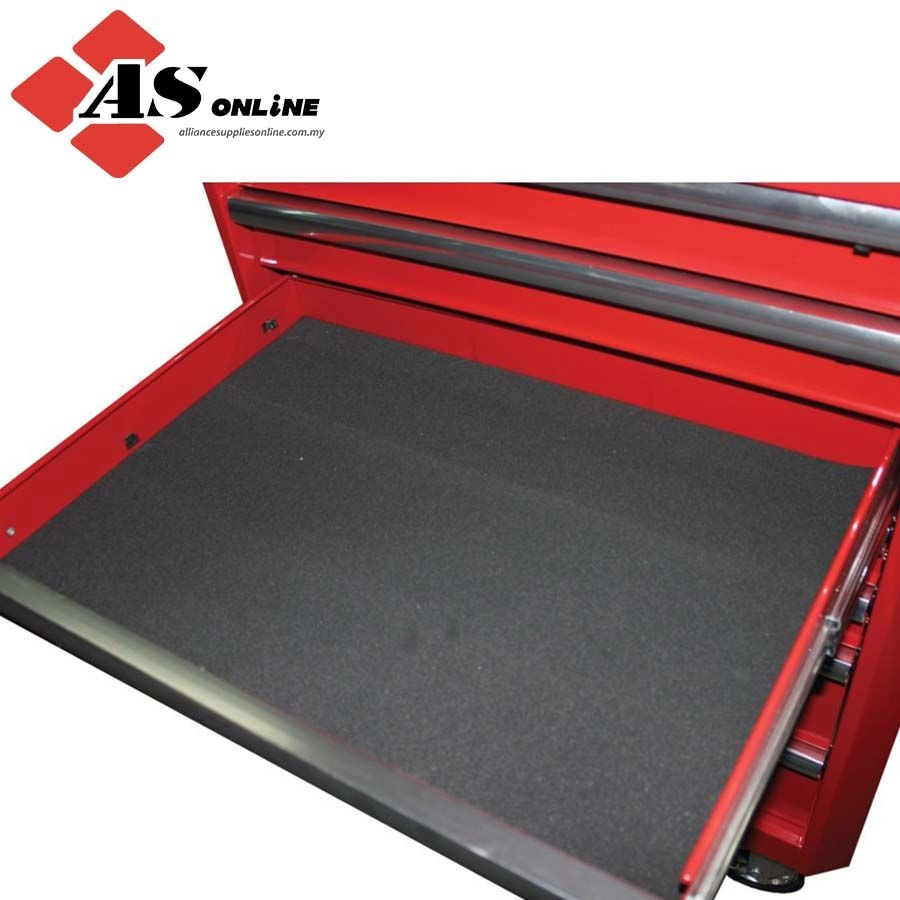 KENNEDY Roller Cabinet, Industrial Range, Red/Grey, Steel, 5-Drawers, 845 x 710 x 465mm, 450kg Capacity / Model: KEN5942120K