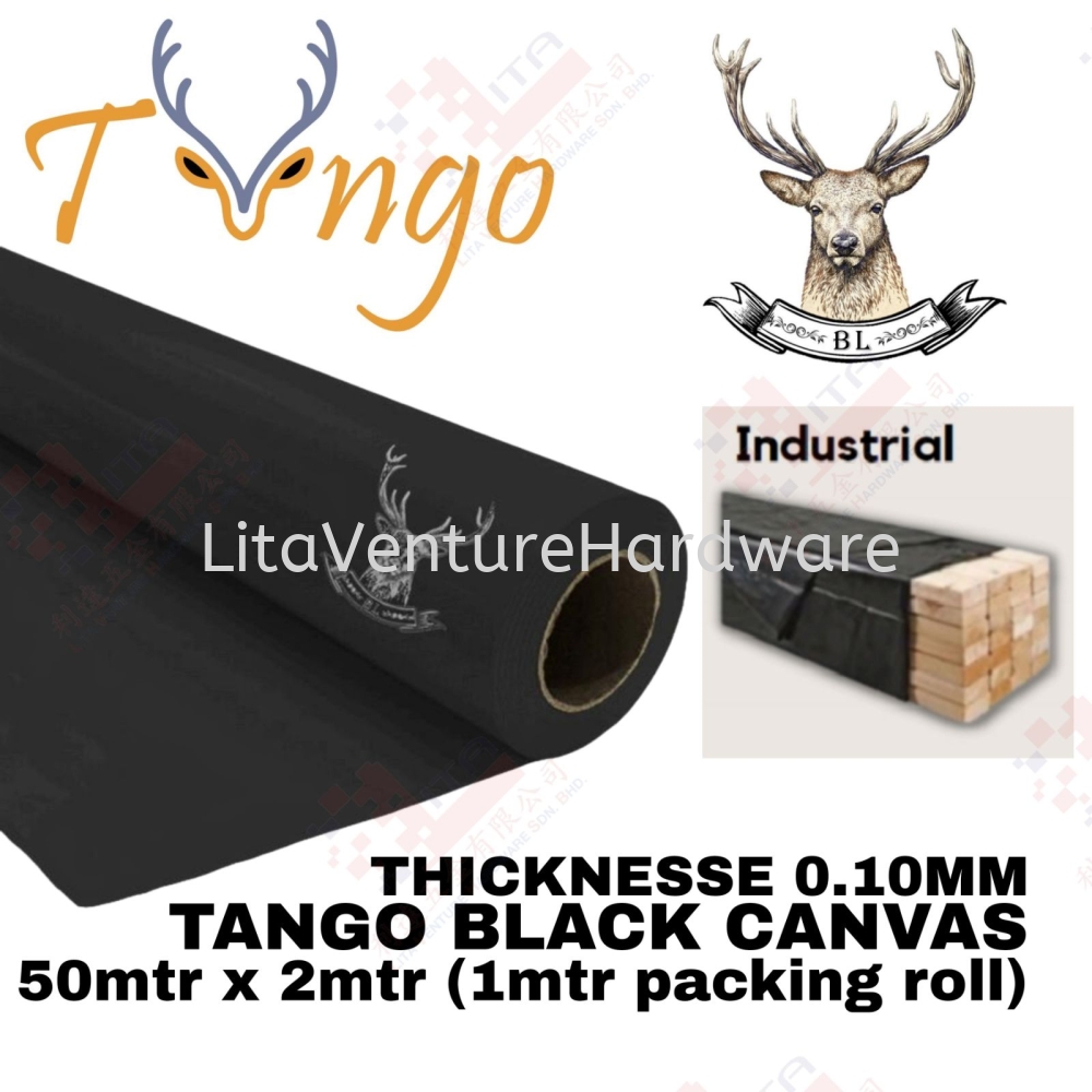 TANGO BRAND BLACK CANVAS - 0.10MM
