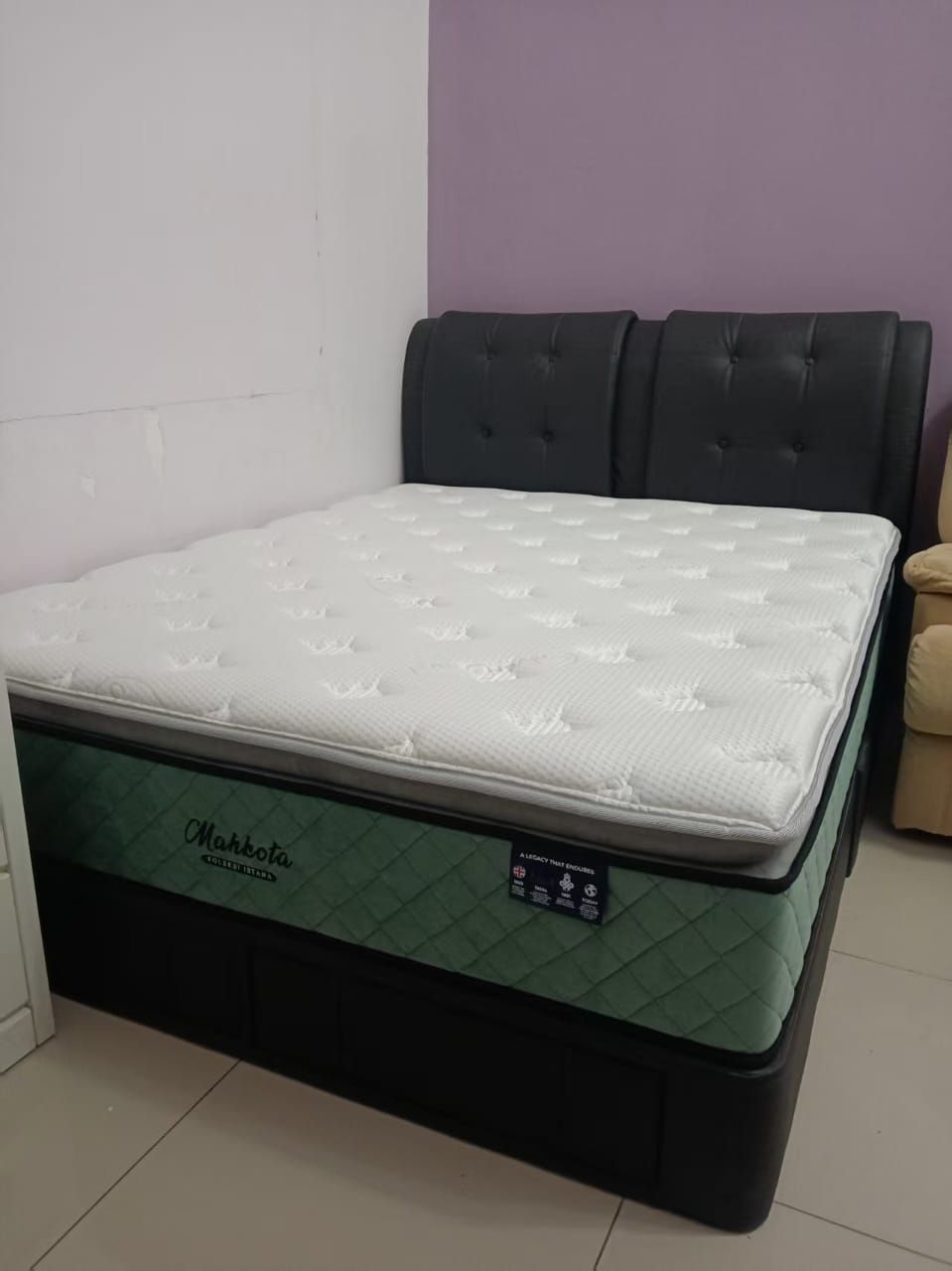 Dunlopillo Mahkota Queen Size Pocket Spring Mattress | Premium Pillow Top Queen Mattress | Luxury Hotel Mattress Malaysia | Deliver Penang, Kedah,Kulim, Lunas,Bertam,Taesk Gelugor, Georgetown