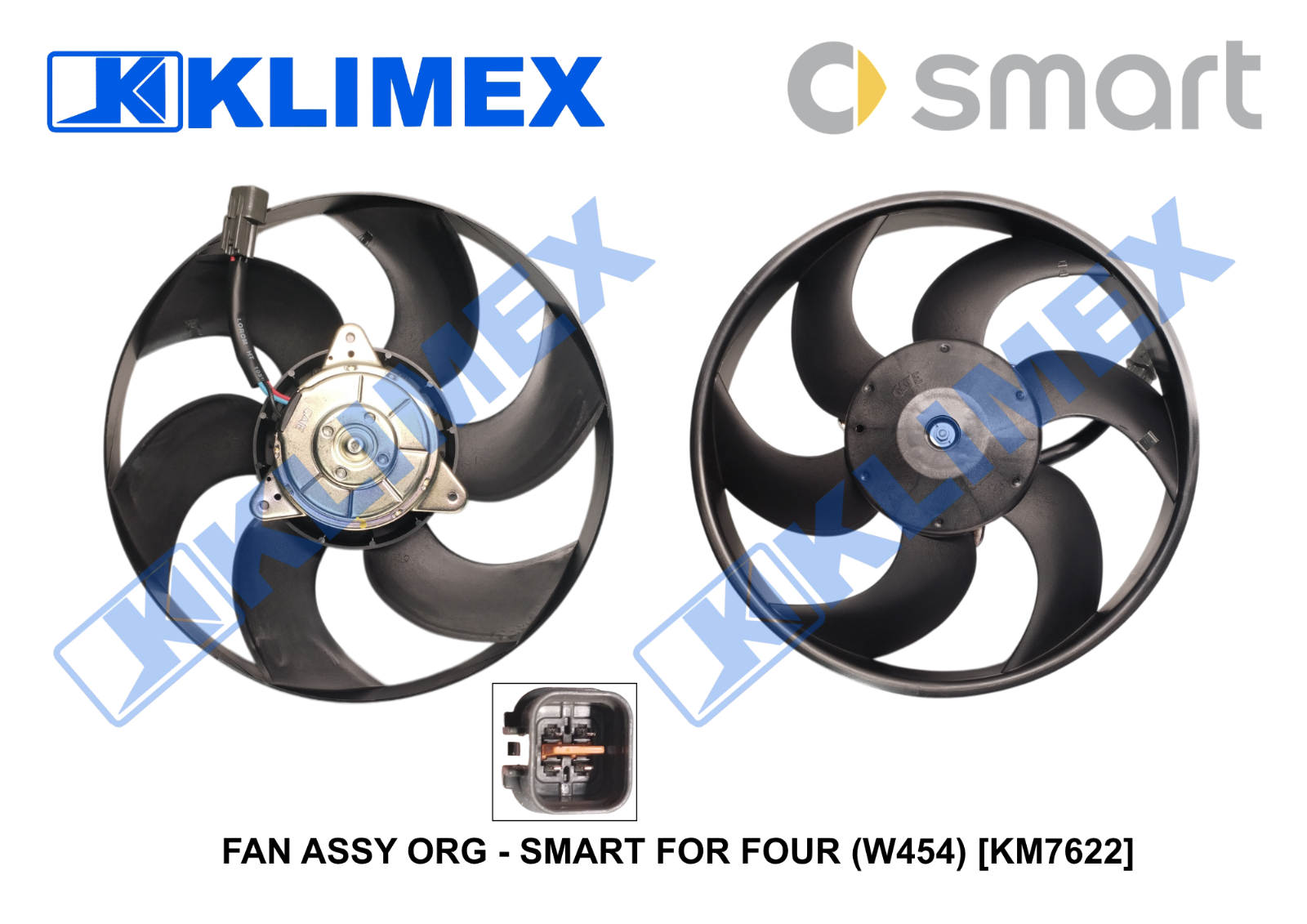 FAN ASSY ORG - SMART FOR FOUR (W454) [KM7622]