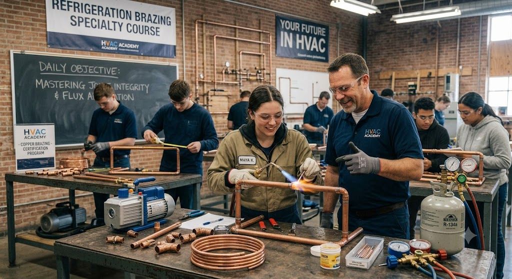 refrigeration brazing training course