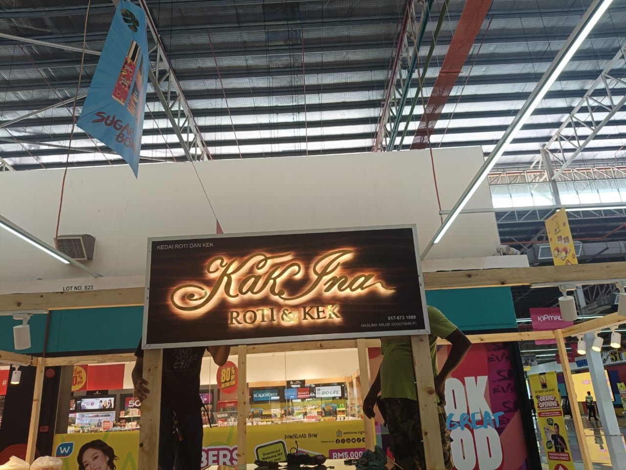 PAPAN TANDA TULISAN TIMBUL BERLAMPU BELAKANG 3D LED BACKLIT LETTERING SIGNAGE SIGNBOARD DI PEKAN TOWN KUALA PAHANG CHINI BEBAR BELIMBING CHEROK PALOH NENASI PALOH HINAI PEKAN