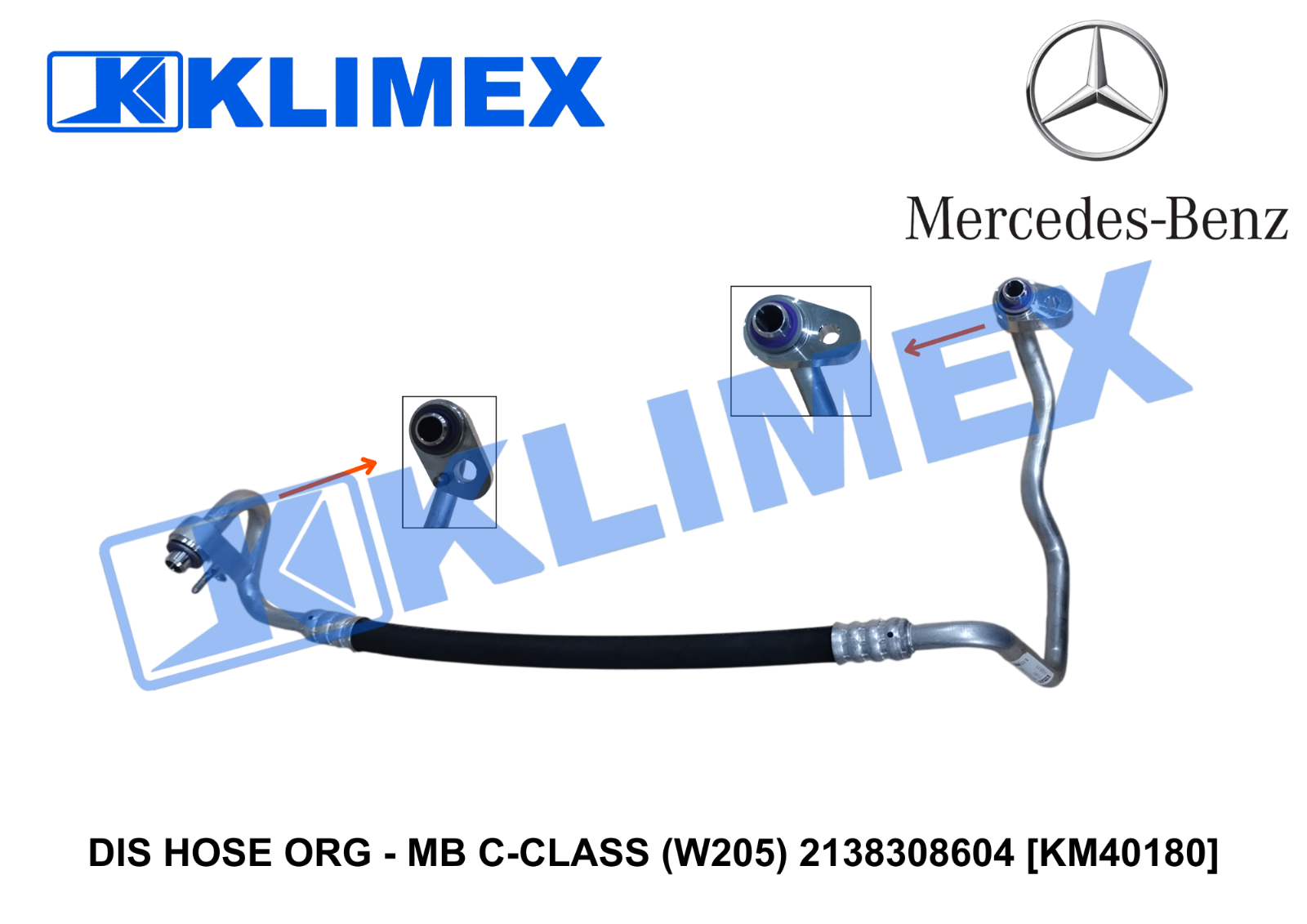 DIS HOSE ORG - MB C-CLASS (W205) 2138308604 [KM40180]