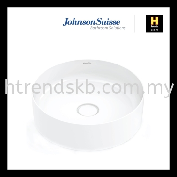 Johnson Suisse Venezia Slim Round Counter Top Basin (WBVC950190WW)