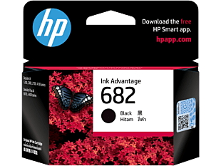 HP 682 Black Original Ink Advantage Cartridge