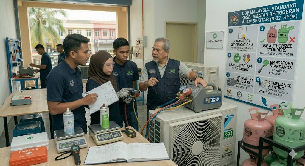 environmental refrigerant safety standards Malaysia DOE