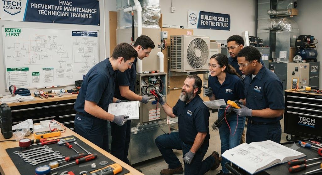 HVAC preventive maintenance technician training