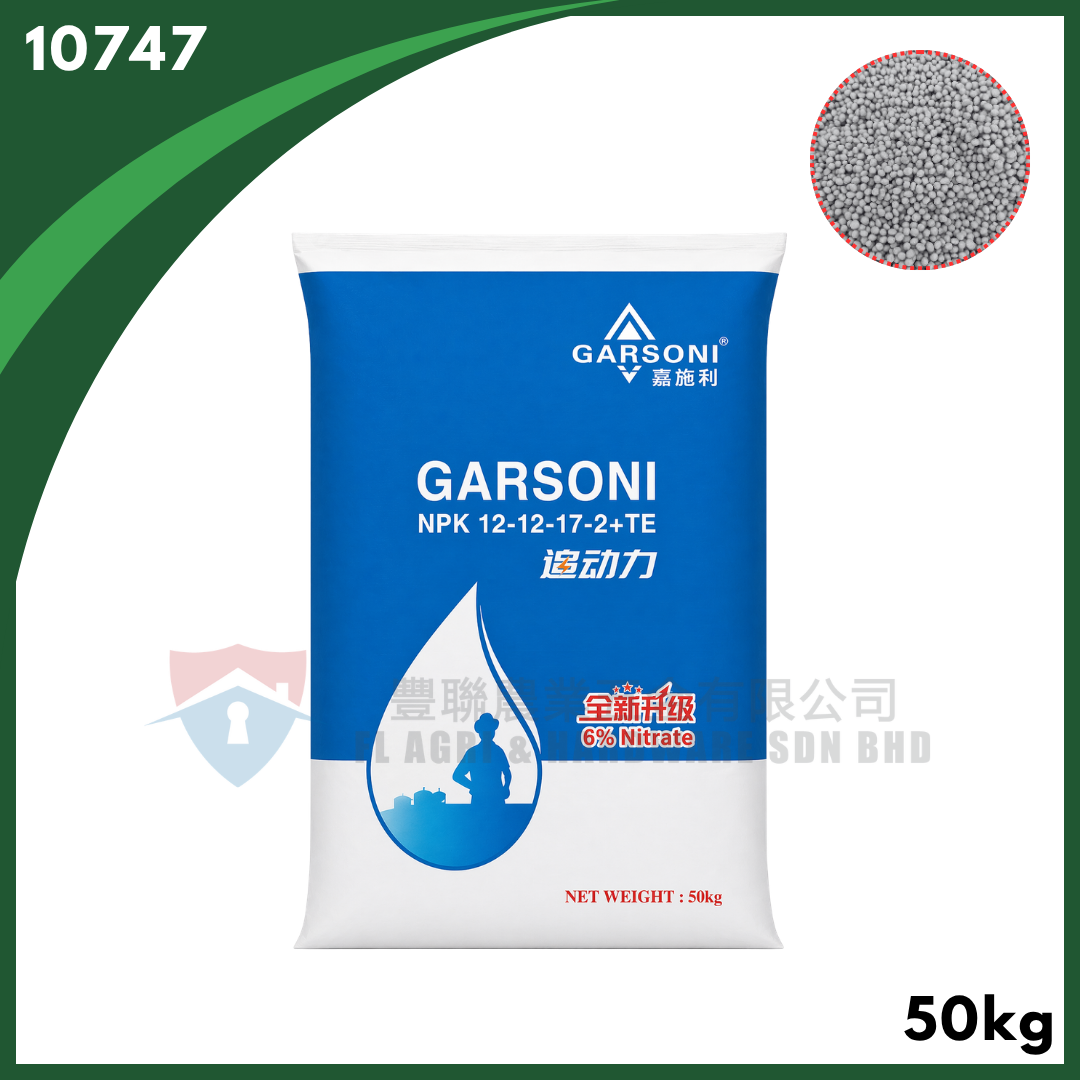 GARSONI NPK 12-12-17-2+ TE (25KG)