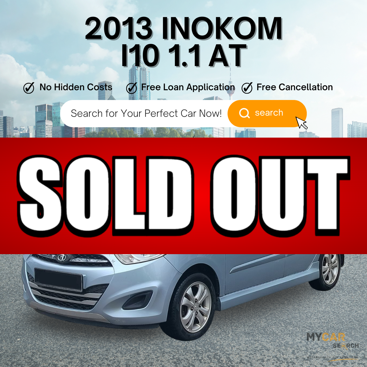 2013 HYUNDAI I10 1.1 AT