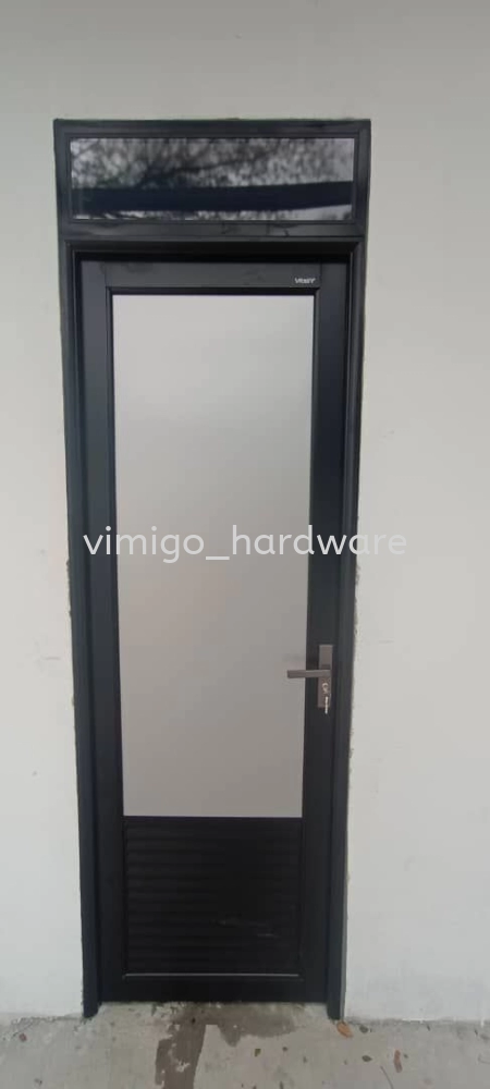 Swing Door with Louvers Store Door Toilet Door Bathroom Door 