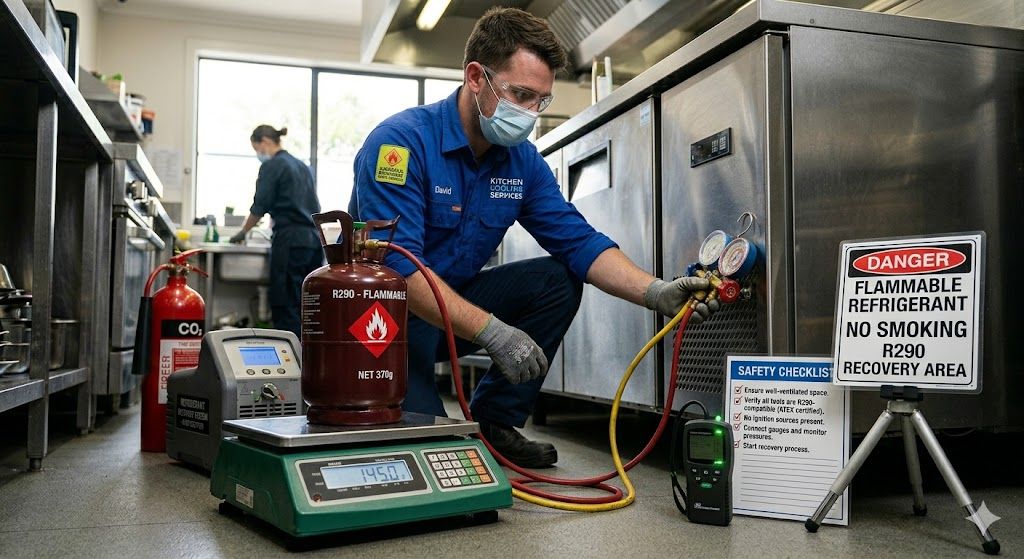 propane refrigerant recovery procedure