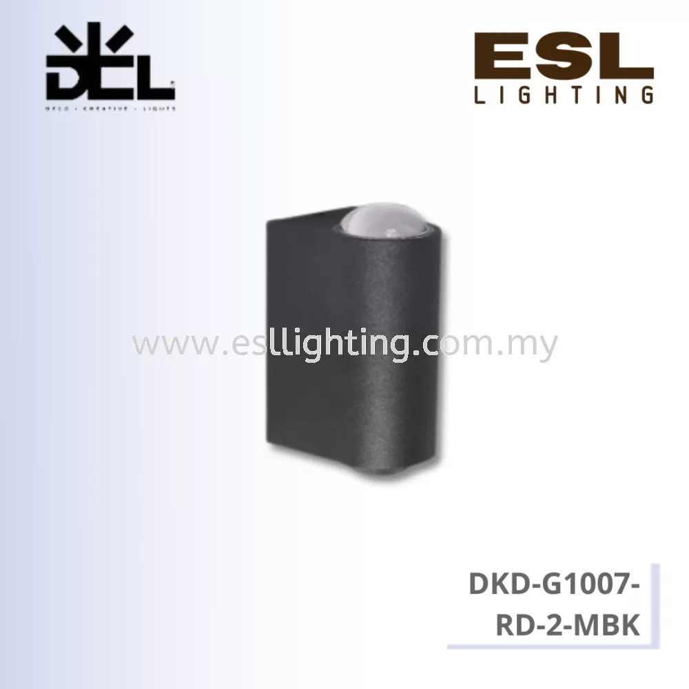 DCL OUTDOOR LIGHT DKD-G1007-RD-2-MBK