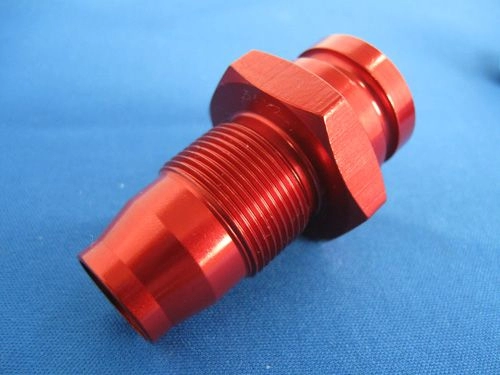 Bright Red Aluminum Anodized Parts