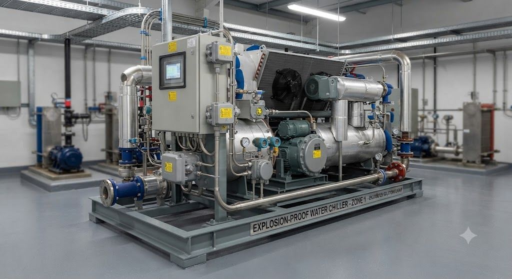 Explosion-proof water chiller engineering