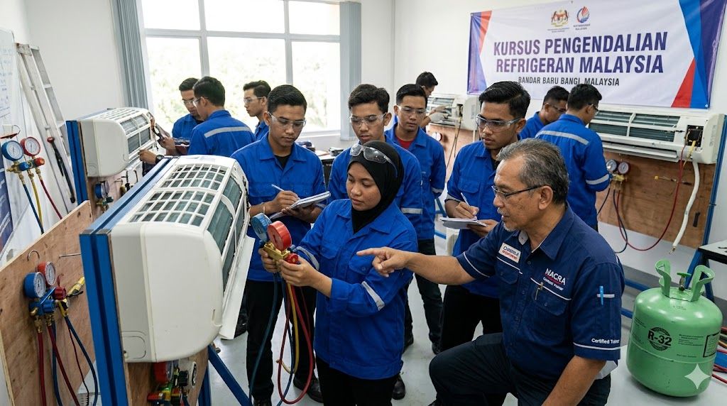refrigerant technician training Malaysia
