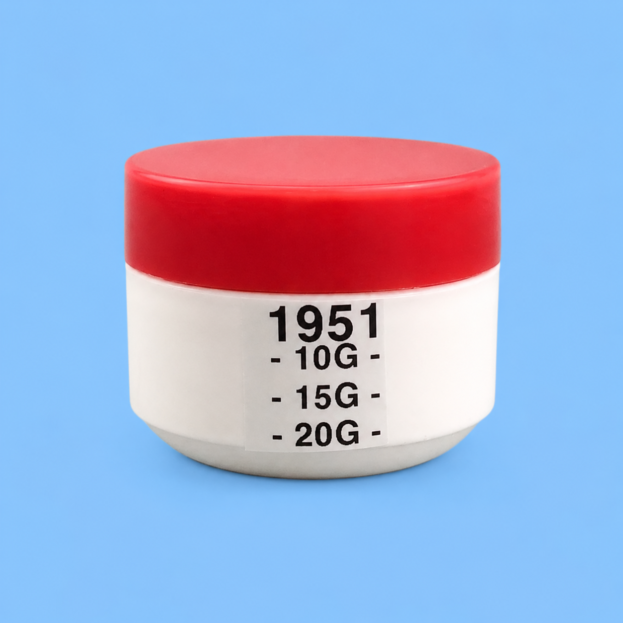 Colour Cream Jar10-20g : 1951