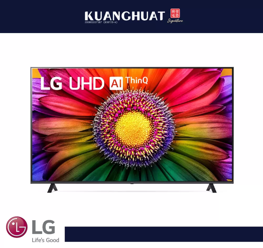 LG UR80 75 inch 4K UHD Smart TV (2023) 75UR8050PSB