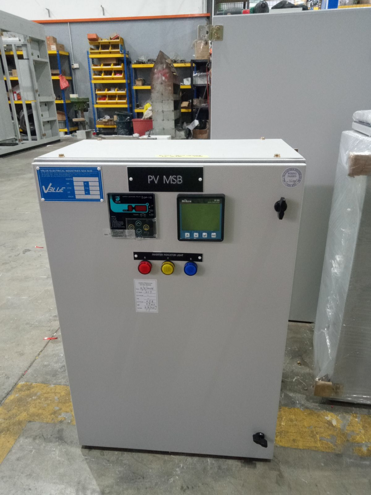 Solar Photovoltaic Main Switch Board (PV MSB)