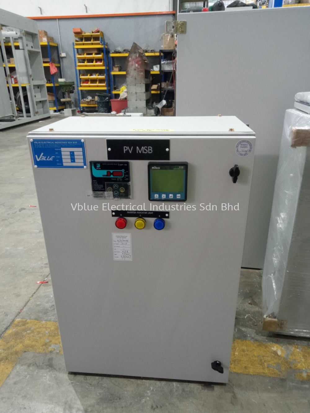 Solar Photovoltaic Main Switch Board (PV MSB)