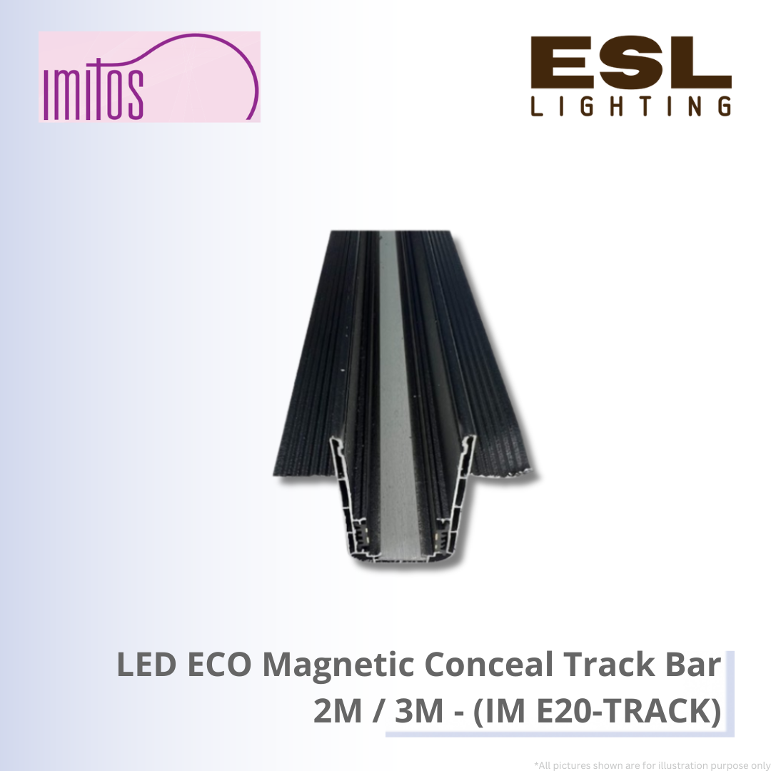 IMITOS LED ECO Magnetic Conceal Track Bar 2M / 3M - IM E20-TRACK