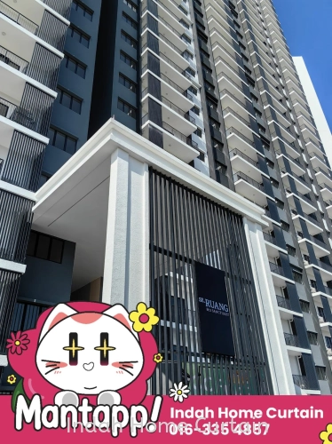 Thanks for VIP Customer Support order Curtain for her Son Condominium SE. RUANG Eco Santuary 