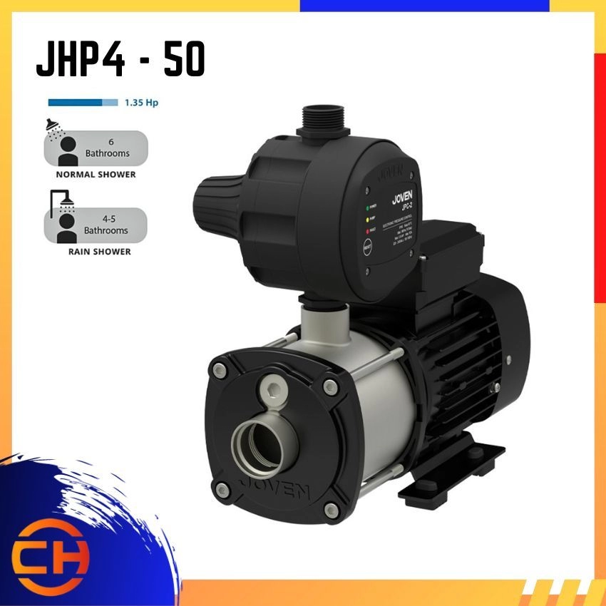 JOVEN JHP SERIES  JHP2-30/ JHP3-40/ JHP4-40/ JHP4-50/ JHP4-60  STAINLESS STEEL AUTOMATIC DOMESTIC WATER PUMP 
