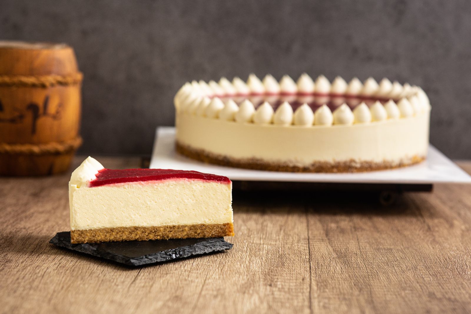 9" Raspberry Cheese Cake