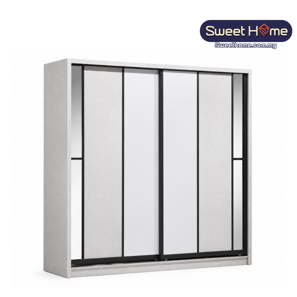 Sliding Door Wardrobe ( ZF Series - 2348 ) | Bedroom Wardrobe