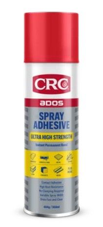 ULTRA HIGH STRENGTH AEROSOL ADHESIVE