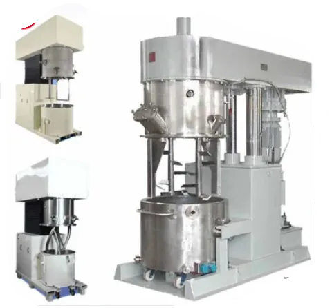 The best quality Silicone Sealant Making Machine for Emulsification Grinding Homogenization Vacuum Double Planetary Mixer