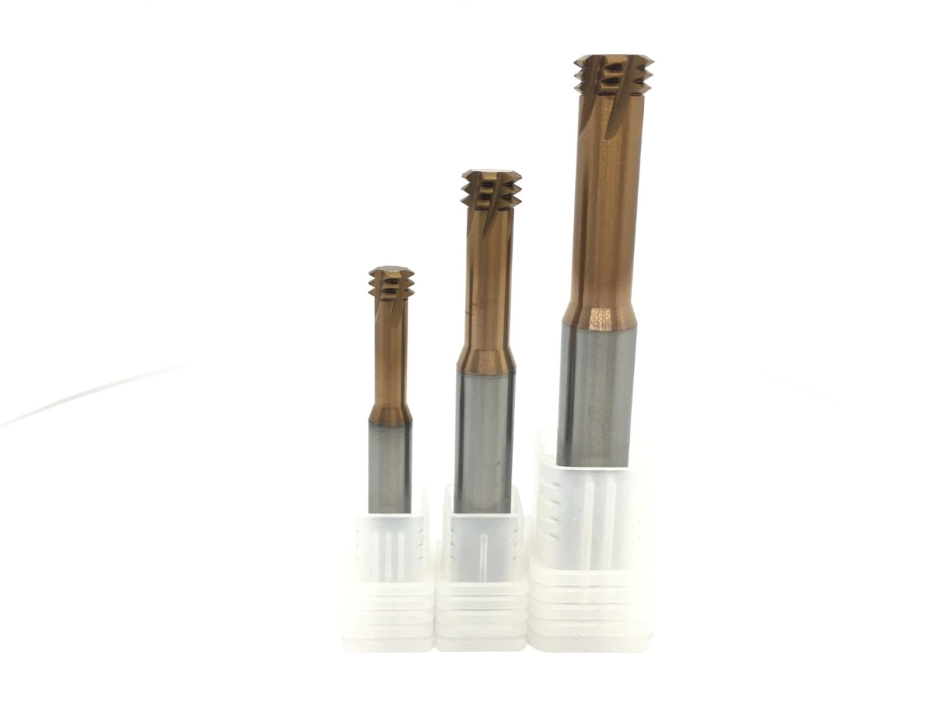 SOLID CARBIDE THREADMILLS - DIA M2, M2.5, M3 , M4, M5, M6, M8, M10 & M12