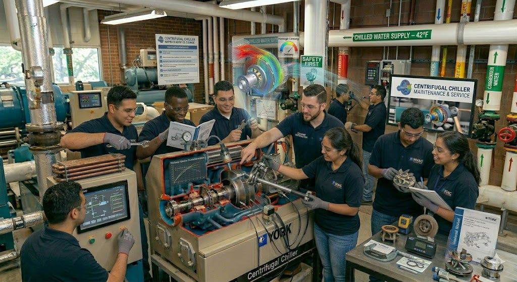 Centrifugal chiller system workshop