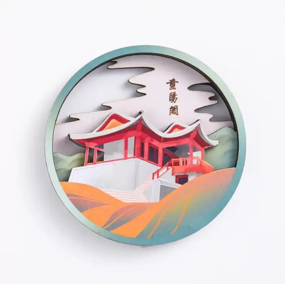 Customized  Tourism Souvenirs 3D PVC Fridge Magnet