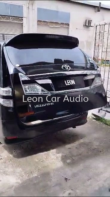 Leon Toyota Vellfire Alphard anh20 OEM power boot Tail Gate lift system
