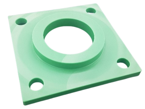 Precision Plastic Mounting Flange