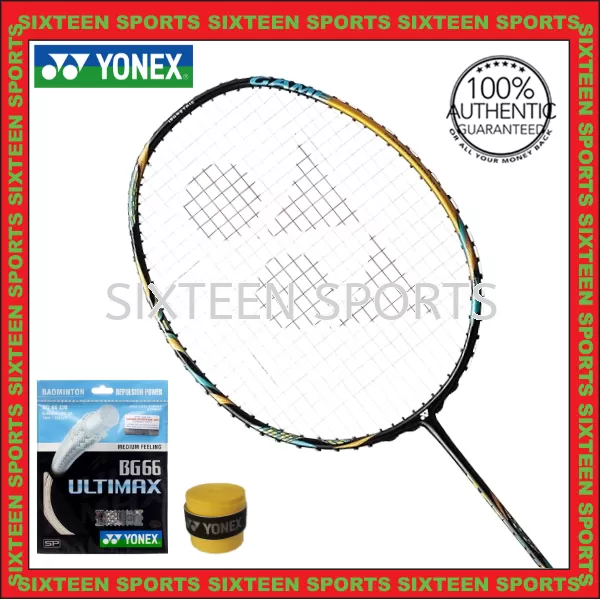 Yonex Astrox 88D Game Badminton Racket (C/W Yonex BG66UM string & Ac102 Overgrip)