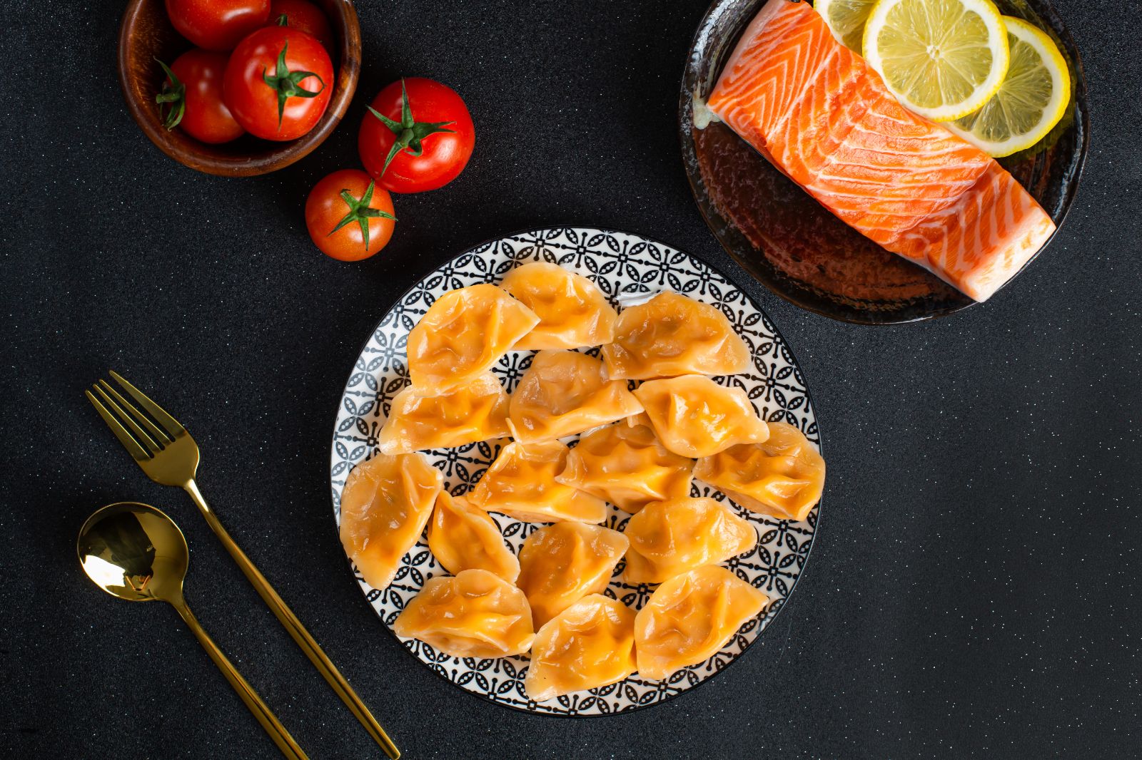 Salmon Dumplings