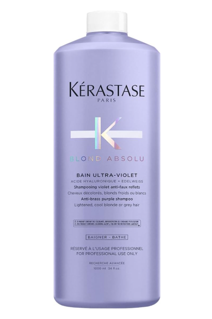 Kerastase Blond Absolu Bain Ultra Violet Purple Shampoo for Bleached Hair 1000ML