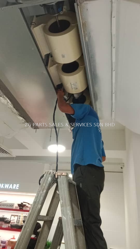VRF Mitsubishi Ceiling Ducted Repair - Pavilion Bukit Jalil Aurora