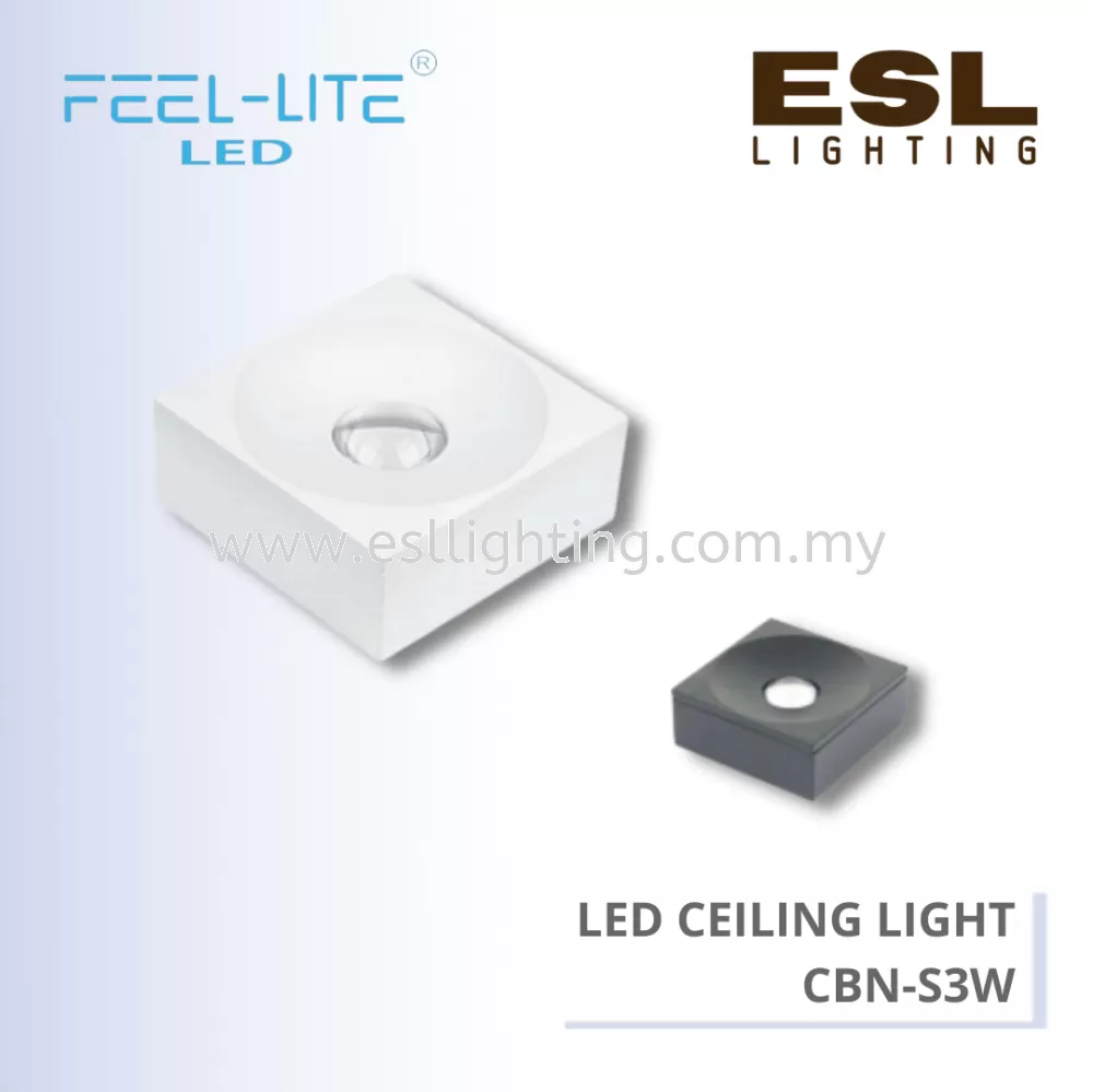 FEEL LITE LED CEILING LIGHT 3W - CBN-S3W