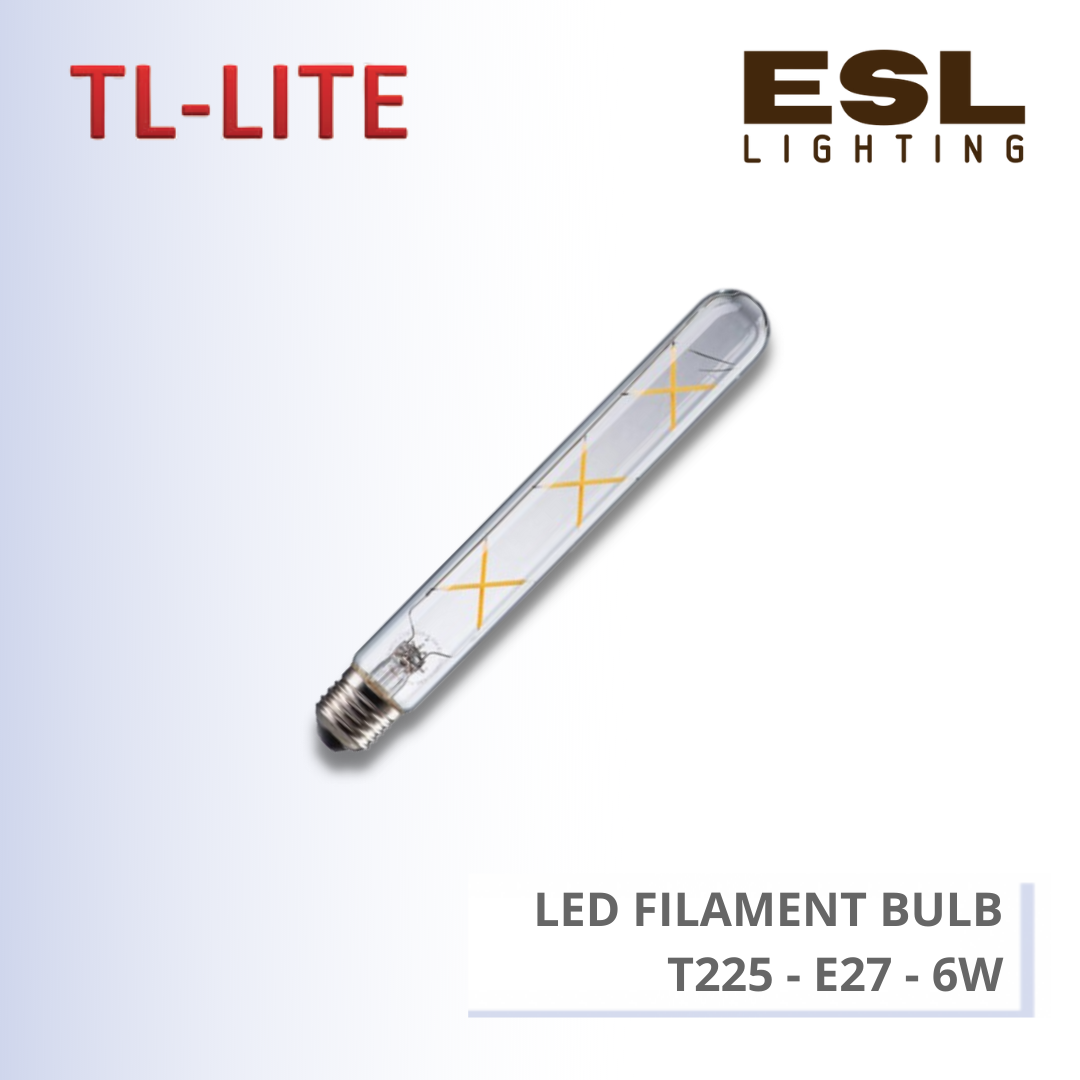 TL-LITE BULB - LED FILAMENT BULB - T225 GLOBE - E27 6W