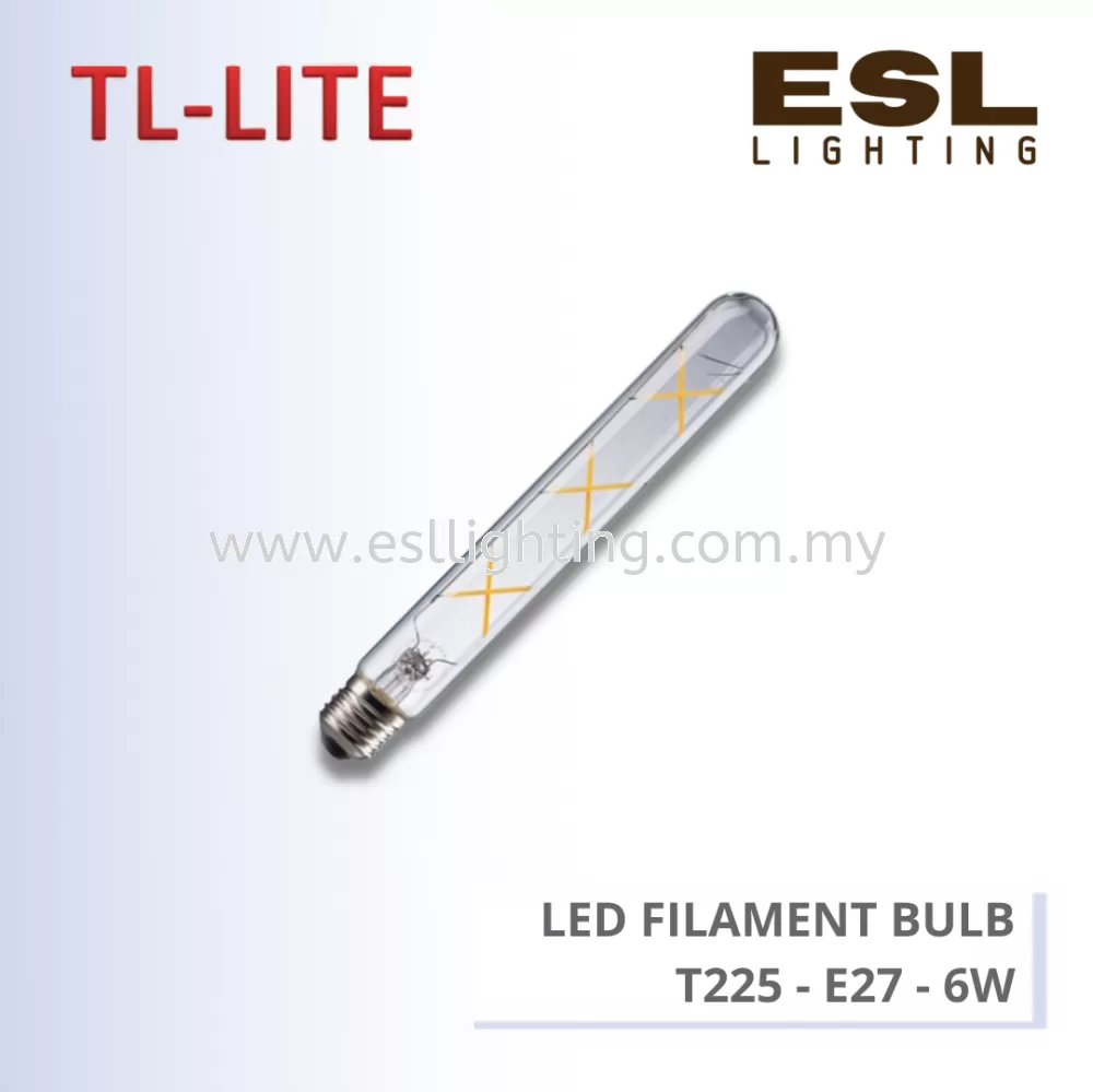 TL-LITE BULB - LED FILAMENT BULB - T225 GLOBE - E27 6W