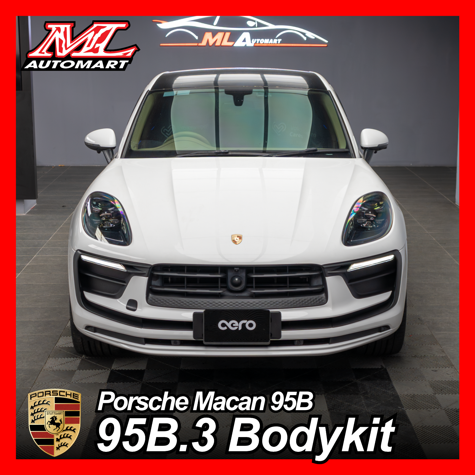 Porsche Macan 95B to 95B.3 Facelift Bodykit Conversion