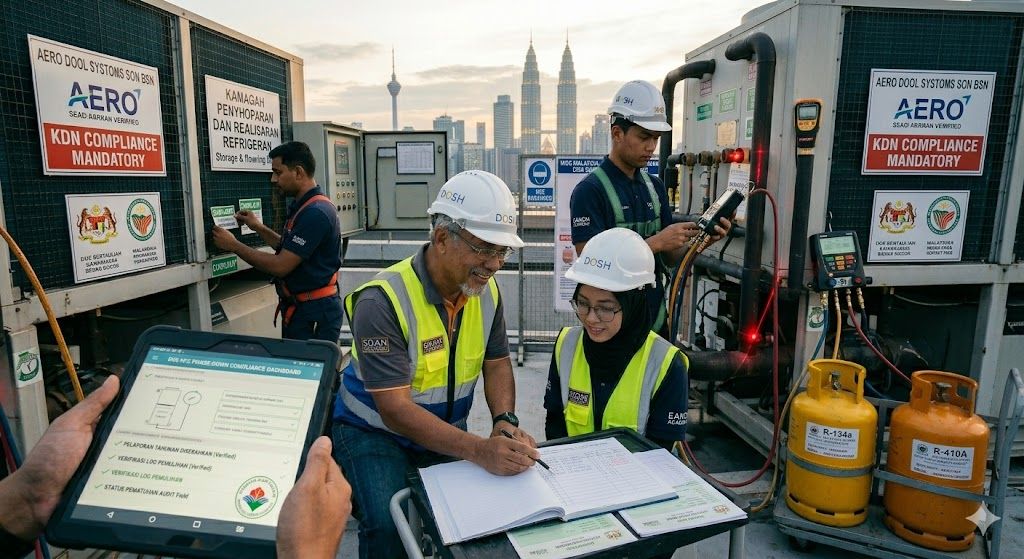 refrigerant HVAC compliance Malaysia DOE