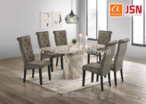 8516T&L+H2041 Dining Set