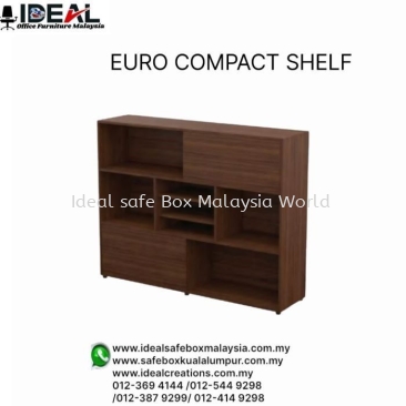 Office Storage Cabinet Euro Compact Shelf ESC-1640W