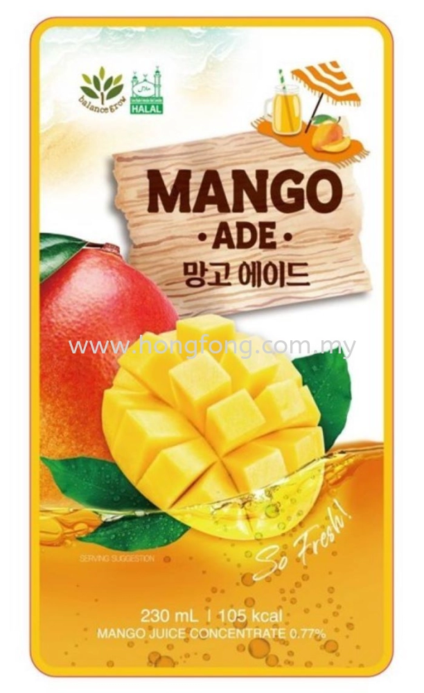 BALANCE GROW S/POUCH DRINK-MANGO ADE(230ML)