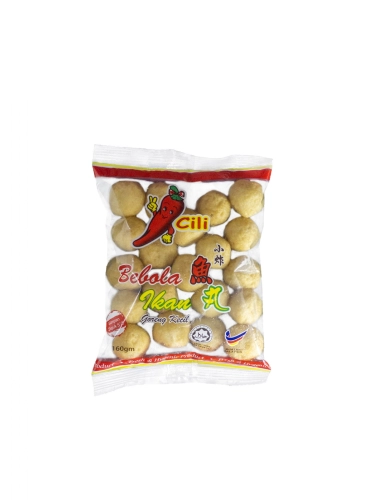 Cili Brand Fried Fish Ball 160gm