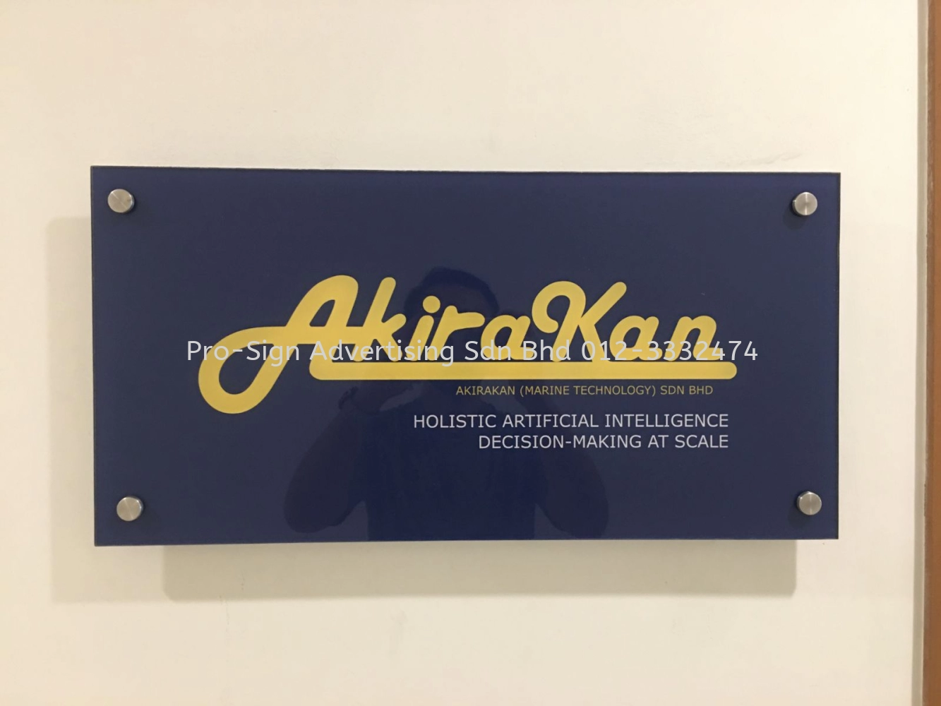 ACRYLIC SIGNAGE (AKIRAKAN, 2022, KL)