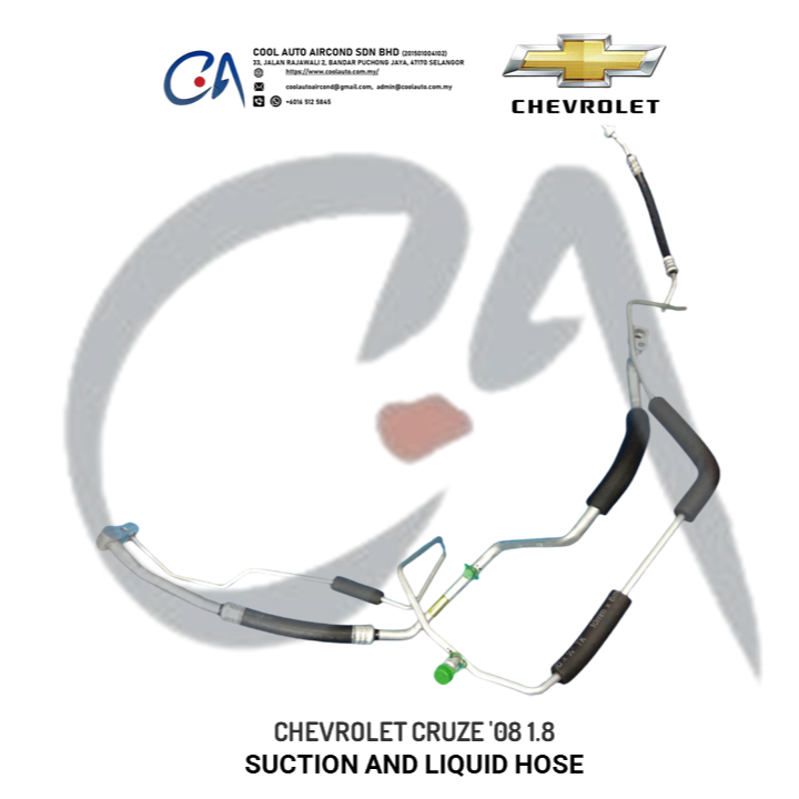 CHEVROLET CRUZE '08 1.8 SUCTION AND LIQUID HOSE